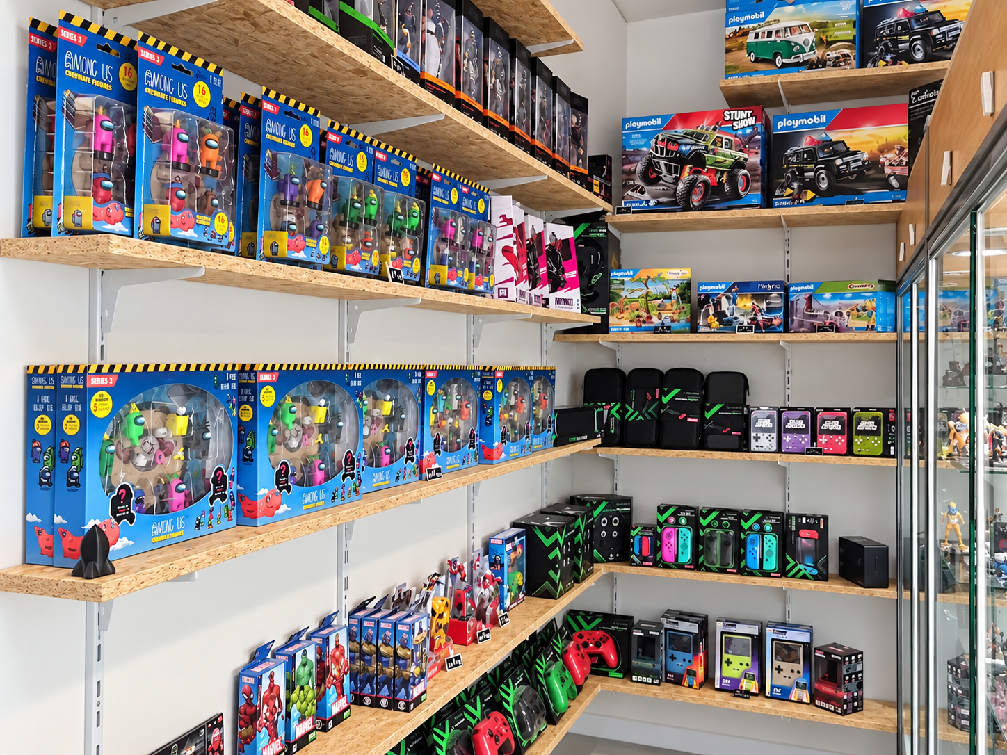 Figurines et objets de collection en boutique